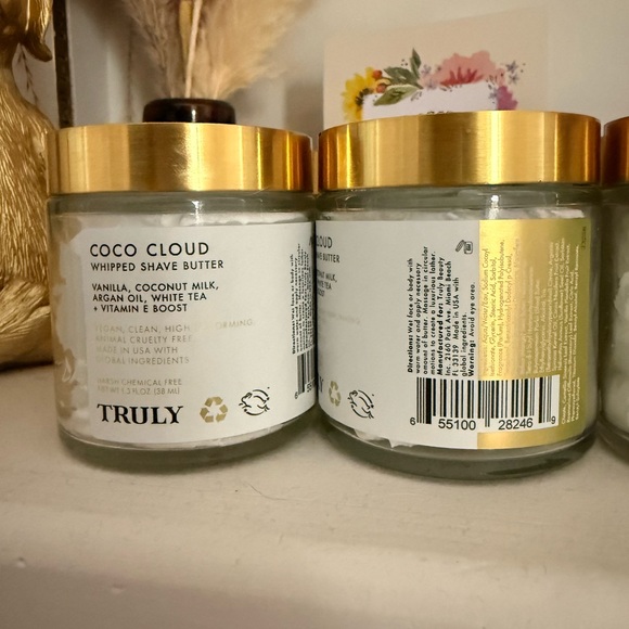 TRULY Coco Cloud Shave Butter with Gold Lid - Picture 3 of 3